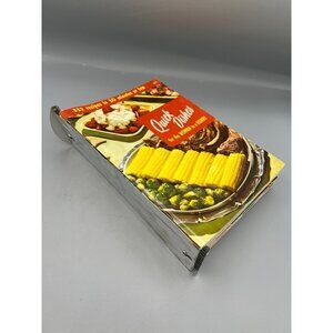 1950s Culinary Arts Institute 12 Recipe Books in Steel Binder Retro Vtg Kitchen